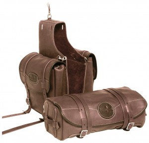 Sadelväskor i läder